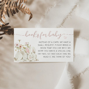 Books For Baby, Baby Bunny It's a Girl Enclosure Card