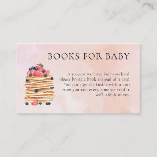 Books for Baby Baby Shower Enclosure Card