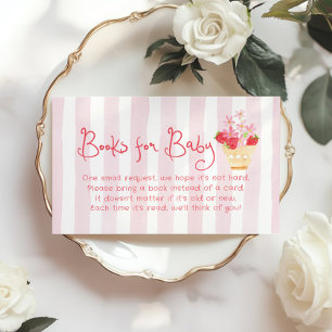 Books for baby Berry Sweet Whimsical Enclosure Card