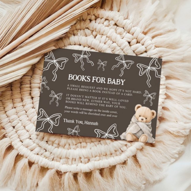 Books for Baby Card Bear (Creator Uploaded)