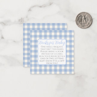 Books for Baby Enclosure Card
