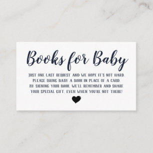 Books for Baby Enclosure Card