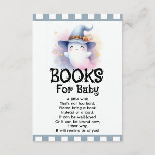 Books for Baby Ghost  Enclosure Card