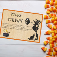 Books for Baby Halloween Pregnant witch Shower