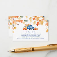  Books for Baby Insert Blue Truck & Little Pumpkin