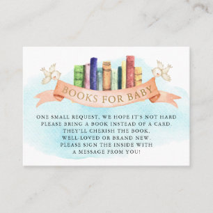 Books for Baby Insert Card
