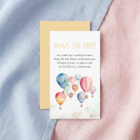 Books for baby request enclosure card