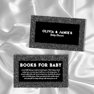 Books For Baby Rock Star Baby Shower Enclosure Card
