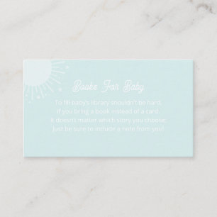 Books For Baby Sun Enclosure Card