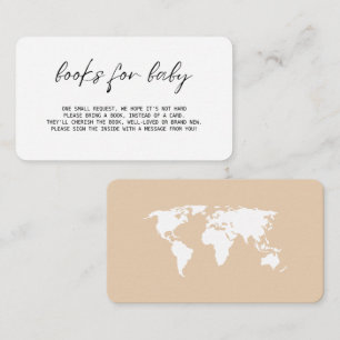 Books for Baby Travel Passport Boarding Pass Boho Enclosure Card