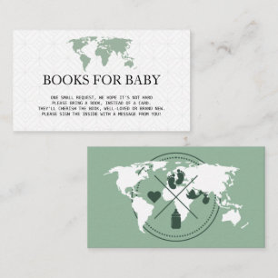 Books for Baby Travel Passport Boarding Pass Enclosure Card