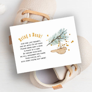 Books for baby winter bring a book insert card