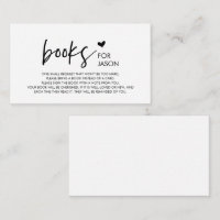 Books for the baby, Modern Minimalism Black font