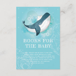 Books for the Baby Whale Ocean Enclosure Card