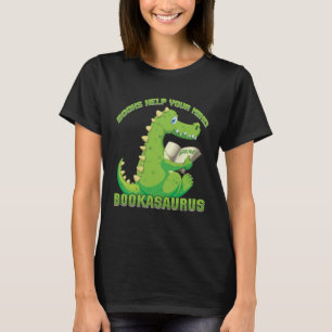 Books help your mind grow Bookasaurus Reading Teac T-Shirt