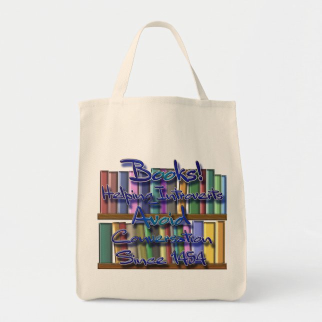 Books helping introverts. Tote Bag (Front)