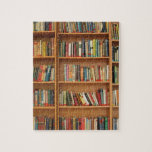 Books in the bookshelf jigsaw puzzle<br><div class="desc">Books in the bookshelf.A wooden bookshelf on many different gift ideas for book lovers and great products for book worms.</div>
