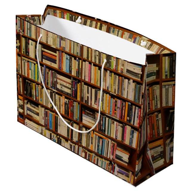 Books in the library Gift Bag (Back Angled)