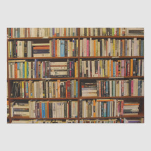 Books in the library Gift Bag Tissue Paper