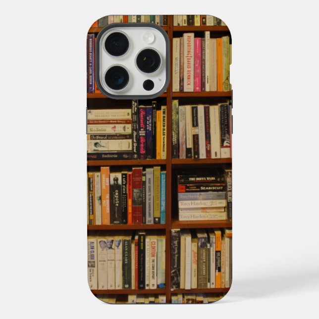 Books in the library  iPhone case (Back)