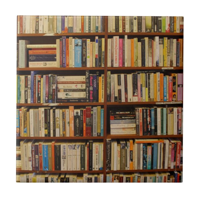 Books in the library  tile (Front)