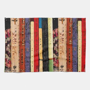 Books Kitchen Towel