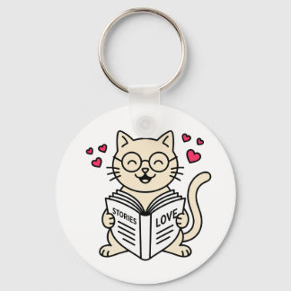 BOOKS LOVER KEYCHAIN