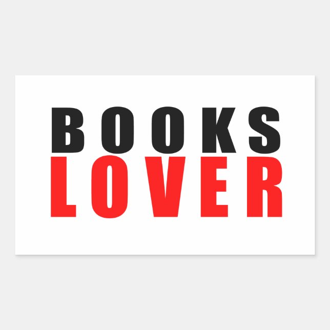 Books lover sticker (Front)