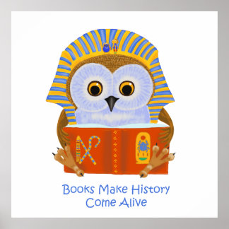 Books Make History Come Alive Poster