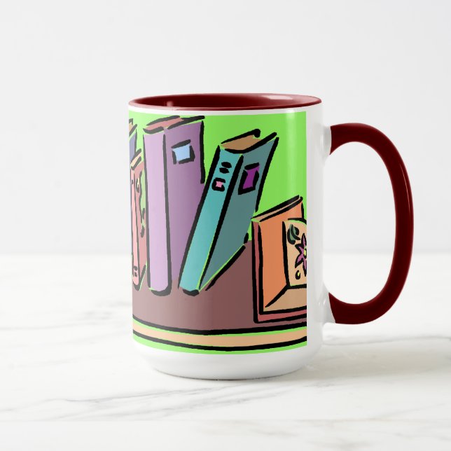 Books Mug (Right)