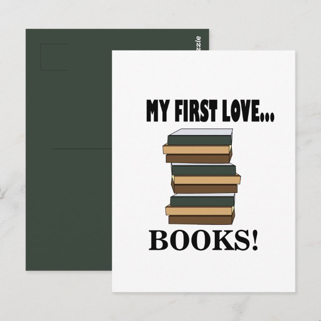 Books My First Love Books  Postcard (Front/Back)
