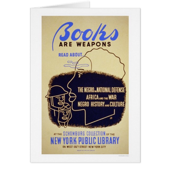 Books Negro Africa WWII 1943 WPA (Front)