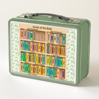 Books of the Bible Metal Lunch Box