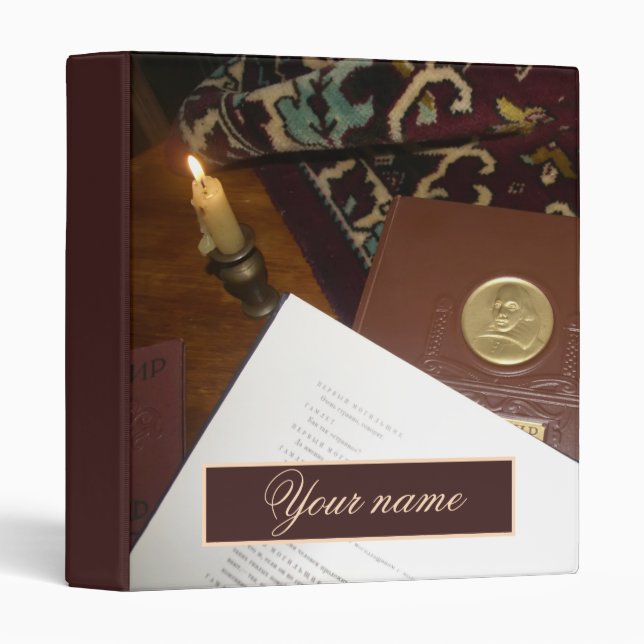 Books of the last century binder (Front/Spine)