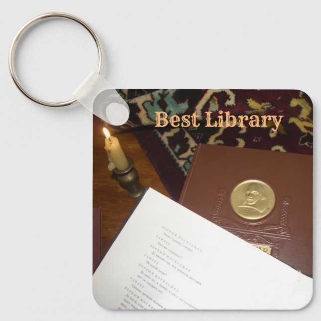 Books of the last century keychain (Front)