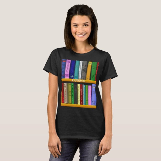 Books on Shelves Thunder_Cove T-Shirt (Front Full)