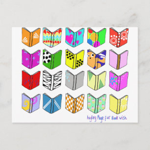 Books! Postcard