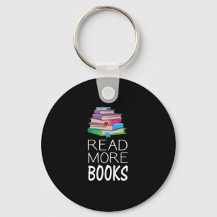 Books - Read More Books Keychain