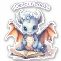 *~* Books Reading Baby Dragon - AP88 I DEVOUR