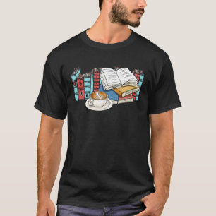 Books Reading Literature Library Bookworm T-Shirt