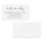 Books Request | Baby Shower Invitation Insert