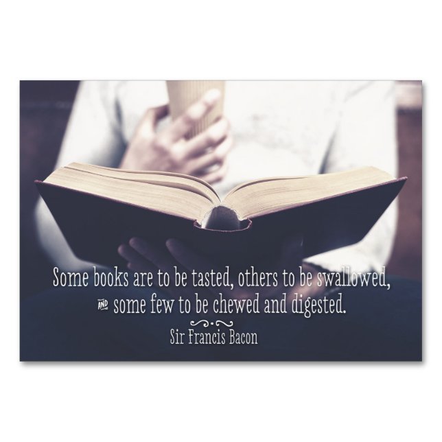 Books Table Number (Front)