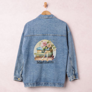 Books, Teacher, Shop Denim Jacket