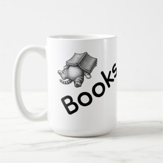 Books The Only Therapy I Need Mug | Cat Book Mug