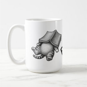 Books The Only Therapy I Need Mug Cute Cat Book