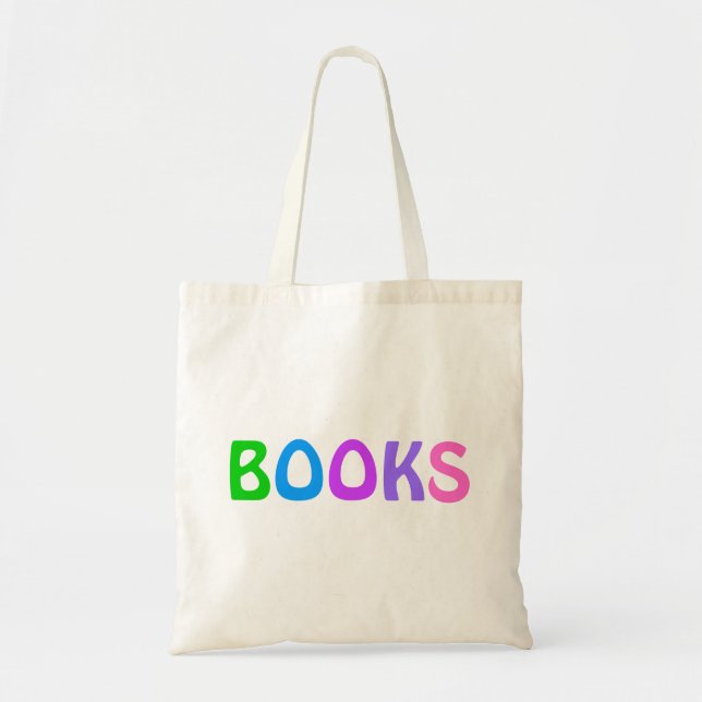 BOOKS Tote Bag (Front)