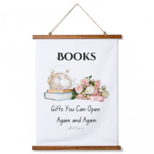 Books Wall Tapestry 