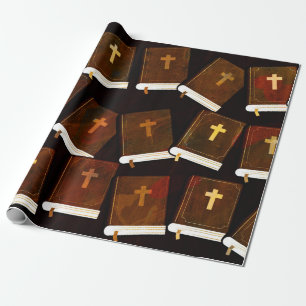 Books Wrapping Paper