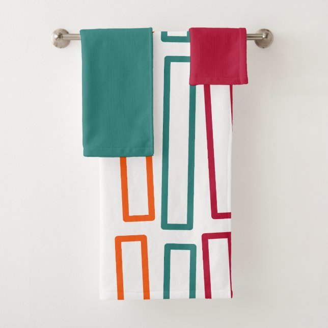 Bookshelf  bath towel set (Insitu)