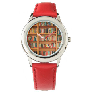 Bookshelf Books Library Bookworm Reading Watch